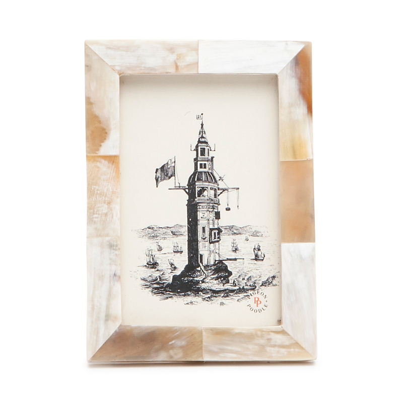 Pigeon & Poodle Essen Natural 4x6 Frame In Natural