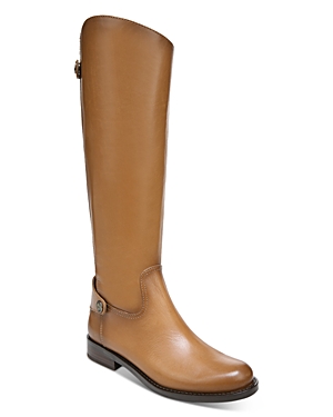 Sam Edelman Women's Mikala Tall Riding Boots In Whiskey Leather