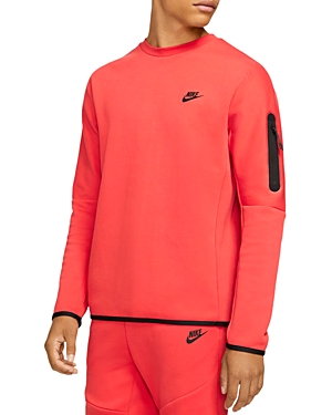 Nike Sportswear Cotton Tech Fleece Sweatshirt In Lobster