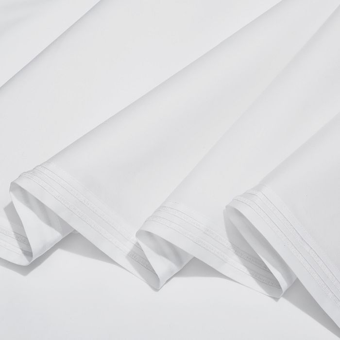 Shop Hudson Park Collection Italian Percale King Flat Sheet - 100% Exclusive In White