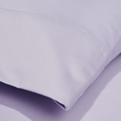 500TC Sateen Wrinkle Resistant Sateen King Pillowcases, Pair - Exclusive