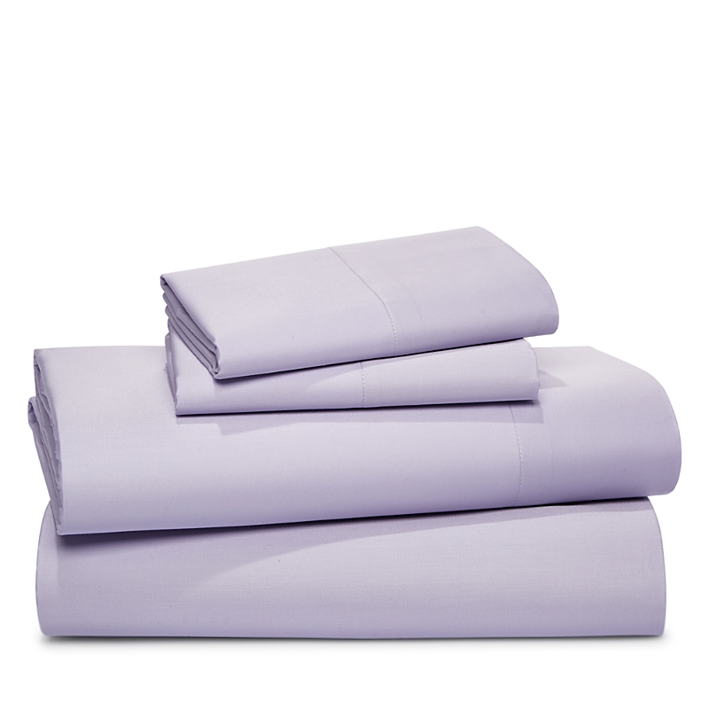Sky 500tc Sateen Wrinkle-resistant Sheet Set, California King - Exclusive In Orchid Purple
