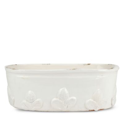 VIETRI - Rustic Garden Linen Basil Oval Planter