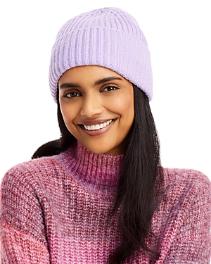 Shop Aqua Rib Cuff Hat - 100% Exclusive In Lilac