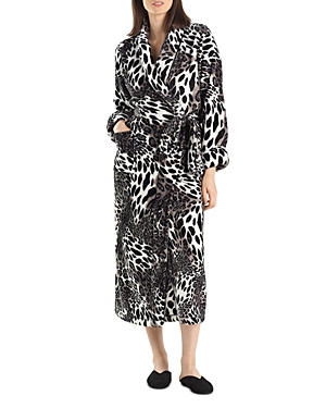 Natori Leopard Print Rope In Black White