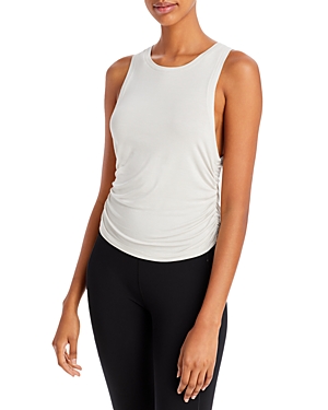 Shop Splits59 Frida Jersey Tank Top In Vintage White