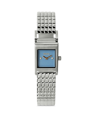 Shop Breda Revel Watch, 18mm In Blue/silver