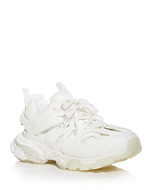 Balenciaga Women's Track Low Top Sneakers In Bianco