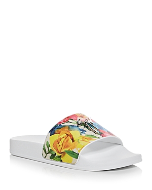 Giuseppe Zanotti Women's Nacy Floral Pool Slide Sandals In Multi