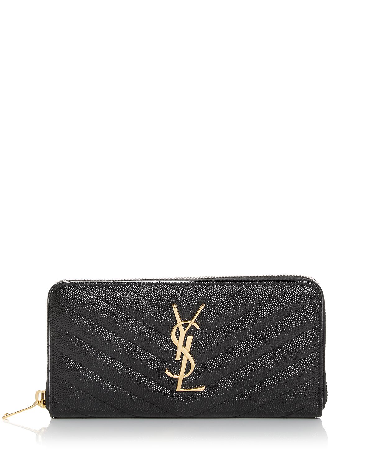 Saint Laurent Monogram Continental Zip Wallet