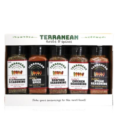 Terranean Herbs - Mediterranean Spices, Set of 5