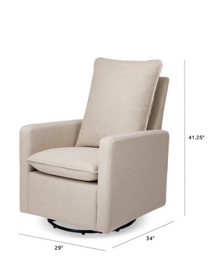Cali Pillowback Swivel Glider