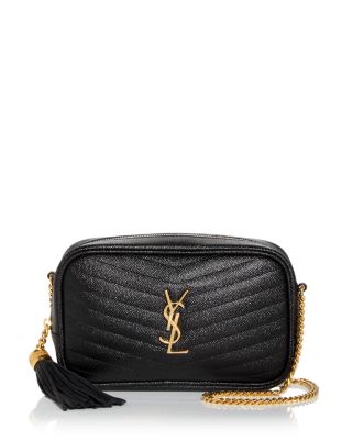 saint laurent lou quilted camera bag