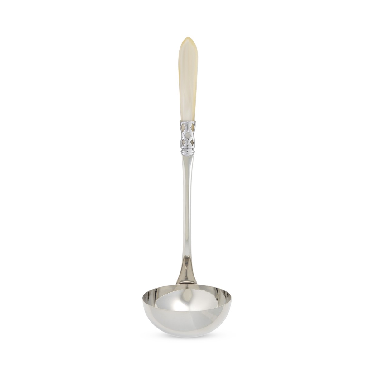 Vietri Aladdin Brilliant Soup Ladle in Ivory