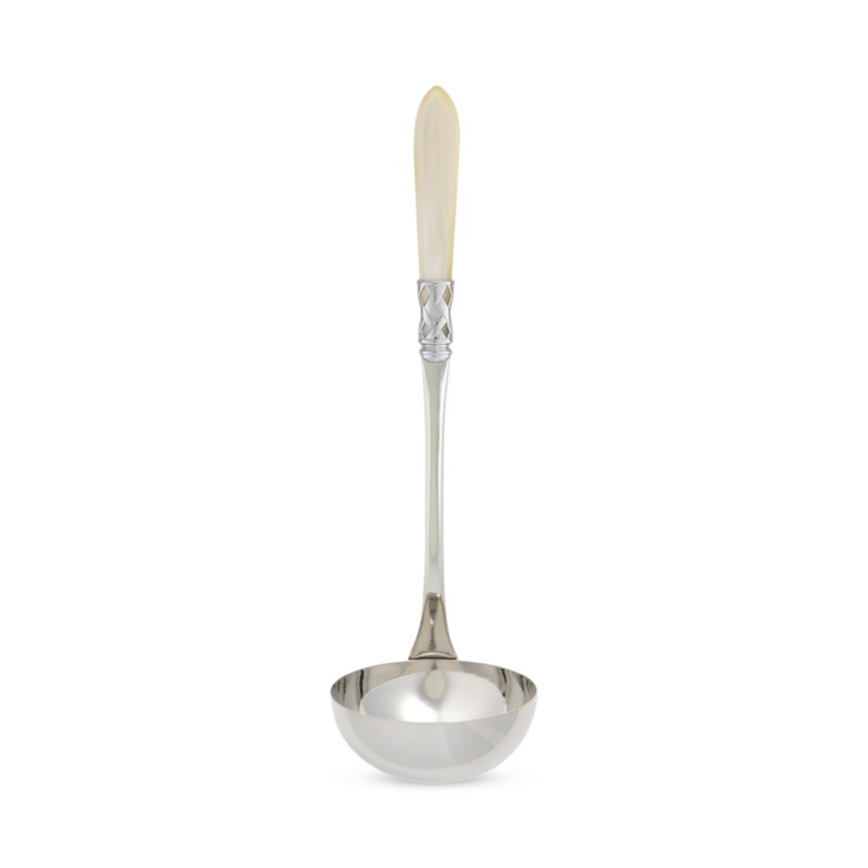Vietri Aladdin Brilliant Soup Ladle in Ivory