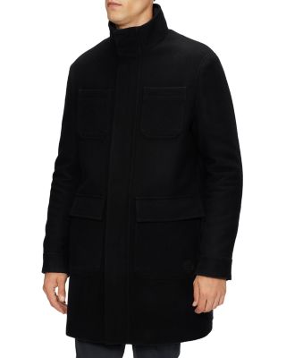 ted baker funnel coat