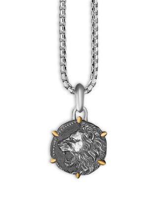 David Yurman - Sterling Silver & 18K Yellow Gold Zodiac Amulet Enhancer