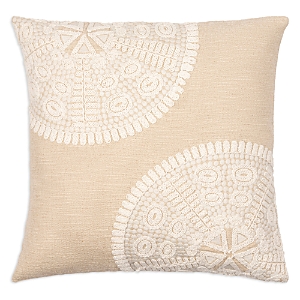 Surya Maricopa Sand Dollar Decorative Pillow, 20 X 20 In Beige