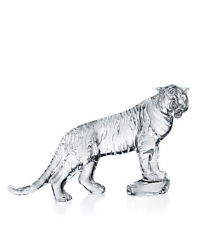Baccarat - Roaring Bengal Tiger Figurine