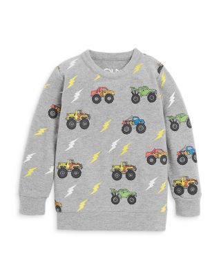 CHASER - Boys' Monster Trucks Fleece Pullover - Little Kid