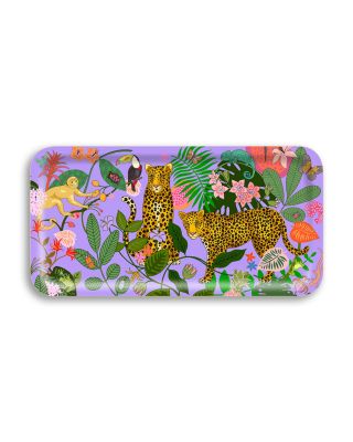 Avenida Home - Tropical Narrow Birch Wood Tray