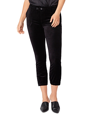 PAIGE MAYSLIE VELVET JOGGER PANTS,7157A66-051