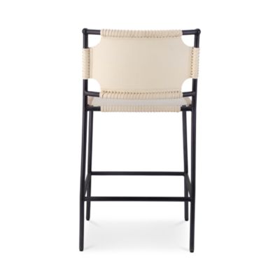  Asher Leather Counter Stool