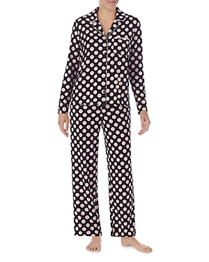 Kate spade new york Printed Notch Collar Pajama Set