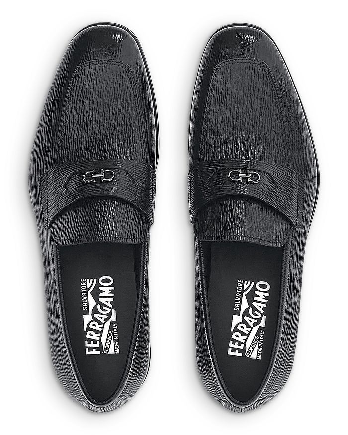 Salvatore Ferragamo Men's Martin Leather Loafers | Bloomingdale's