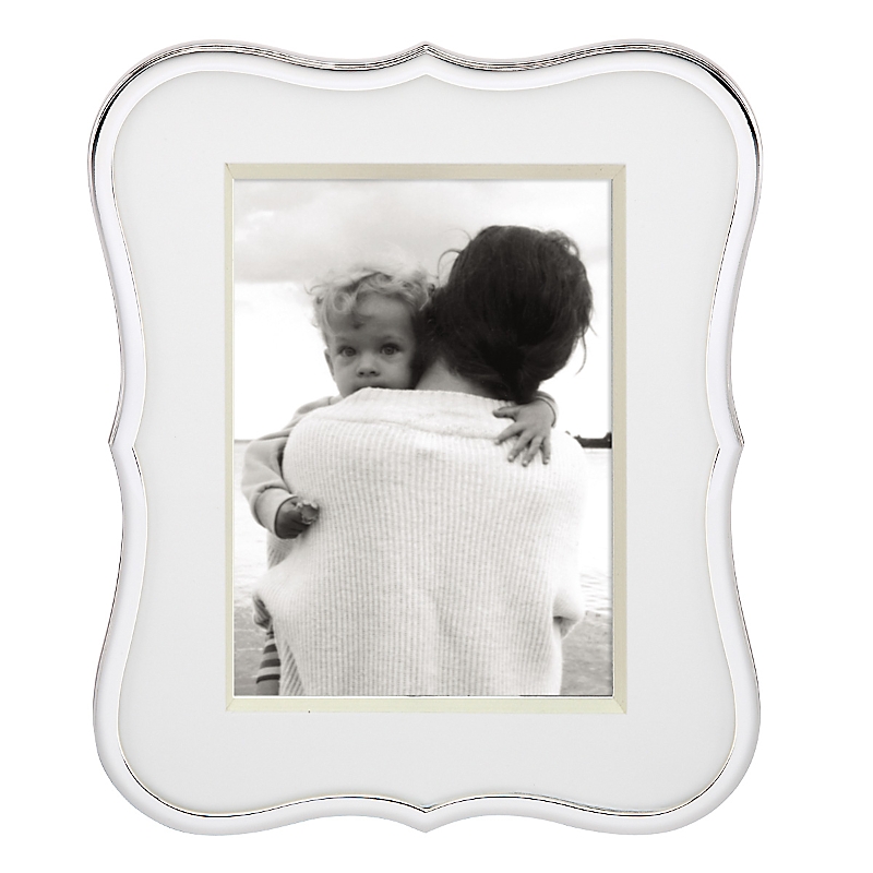 Kate Spade Crown Point 5" X 7" Picture Frame In Silver