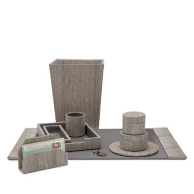 Napali Poly Hemp Desk Accessories, Set of 4