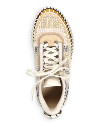 Women&#39;s Nama Woven Platform Low Top Sneakers