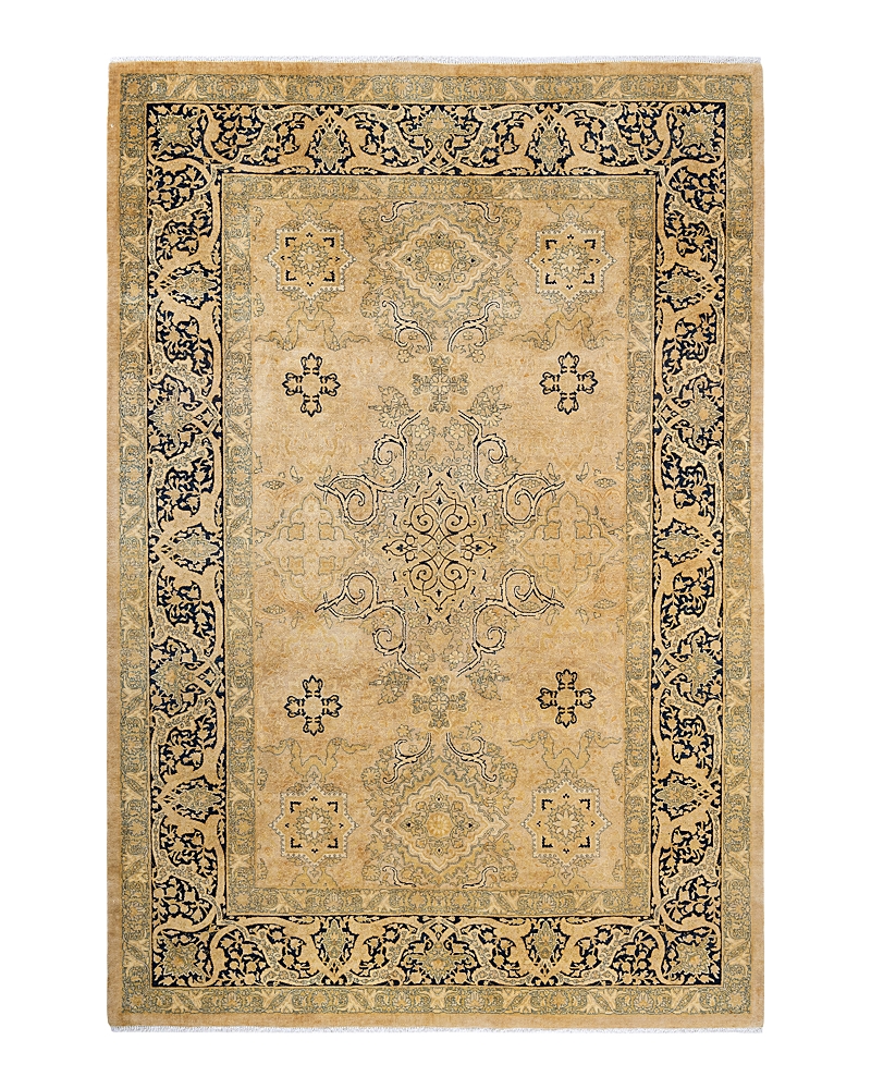 Adorn Handwoven Rugs Mogul M1322 6'3" x 9'2" Area Rug - Ivory