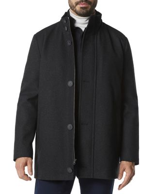 Andrew Marc Dorsey Melton Car Coat