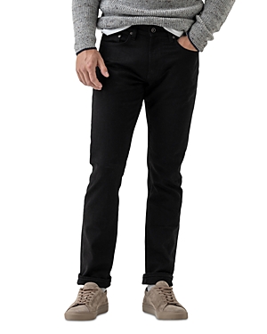 Rodd & Gunn Longburn Black Straight Leg Jeans In Nero