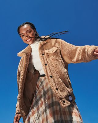 UGG® Frankie Sherpa Trucker Jacket | Bloomingdale's