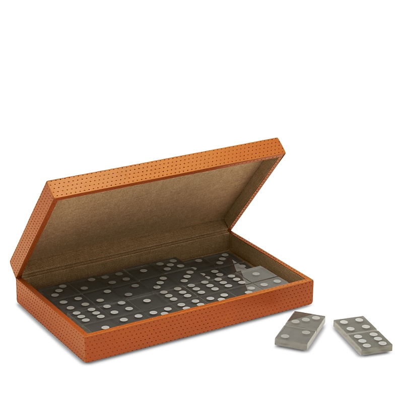Pigeon & Poodle Dayton Leather Domino Box Set, Over