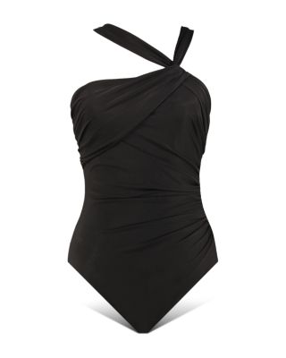 Rock Solid Europa Asymmetric Underwire One Piece Swimsuit