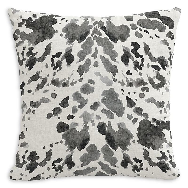 Sparrow & Wren Down Pillow in Cow Grey, 20 x 20