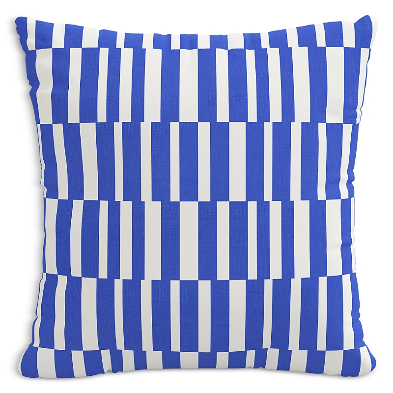 Sparrow & Wren Down Pillow in Jump Stripe, 20 x 20