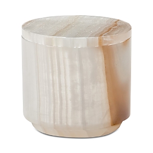 Shop Labrazel Ambarino Canister In Ivory/butterscotch