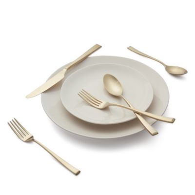 Marlise Champagne Satin 20 Piece Flatware Set 