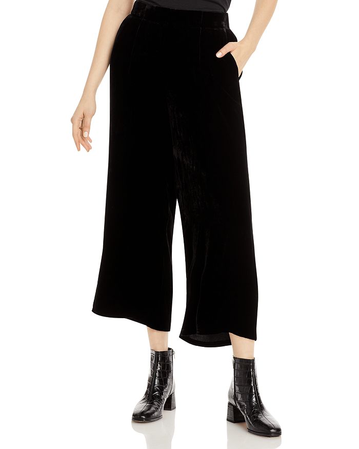 Eileen fisher wide sales leg velvet pants