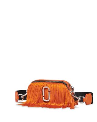 bright orange purse