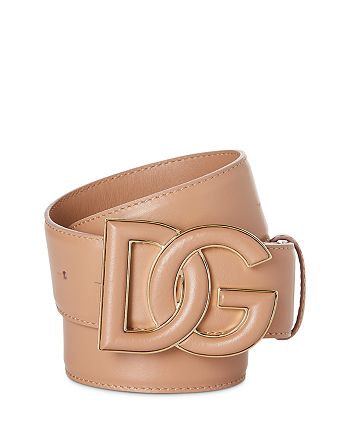 Dolce & Gabbana - Women's Logo Wide Leather Belt