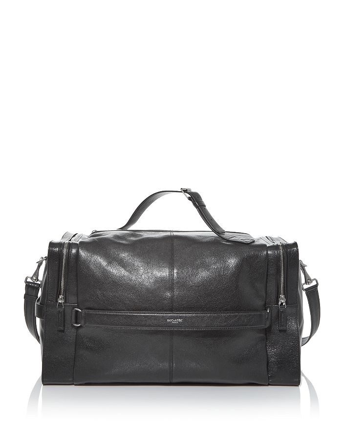 Saint Laurent Square Leather Duffel Bag Bloomingdale s