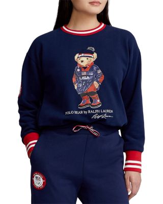 Team USA Polo Bear Hoodie