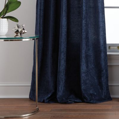 Classic Chenille 84&amp;quot; x 32&amp;quot; Inverted Pleat With Button Curtain Panel, Pair