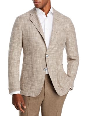 Canali Regular Fit Textured Hopsack Sport Coat Bloomingdale s