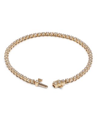 Certified Diamond Tennis Bracelet in 14K Gold, 2.50-8.0 tcw 